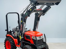 Hinomoto HM3030, PREMIUM Edition, 30hp , 4x4, wspomaganie, HOMOLOGACJA, Mega TUR 4w1,  Samopoziomujący
