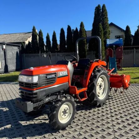 KUBOTA GT-23 4X4 23KM Wspomaganie, Glebogryzarka, Doki do rejestr.