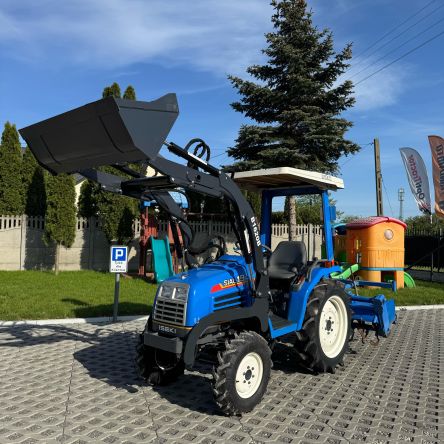 Iseki Sial 19,19koni,4x4, wspomaganie, nowy Tur, Zarejestrowany,  Glebogryzarka