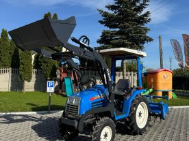 Iseki Sial 19,19koni,4x4, wspomaganie, nowy Tur, Zarejestrowany,  Glebogryzarka