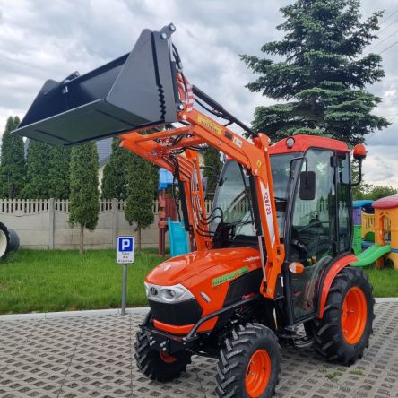 HINOMOTO HM-275, 25KM, 4x4,fabrycznie nowy, KABINA, Tur, Łyżka 4w1,  HOMOLOGACJA UE