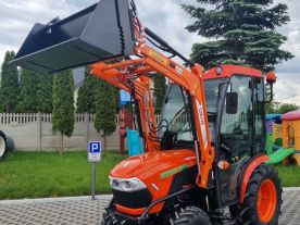 HINOMOTO HM-275, 25KM, 4x4,fabrycznie nowy, KABINA, Tur, Łyżka 4w1,  HOMOLOGACJA UE