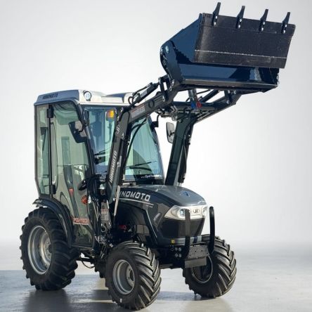 HINOMOTO HM350, (26,5KM), GRAY, KABINA, Ogrzewanie, Limited Edition, Tur 4w1, 4x4, Manualna skrzynia, HOMOLOGACJA